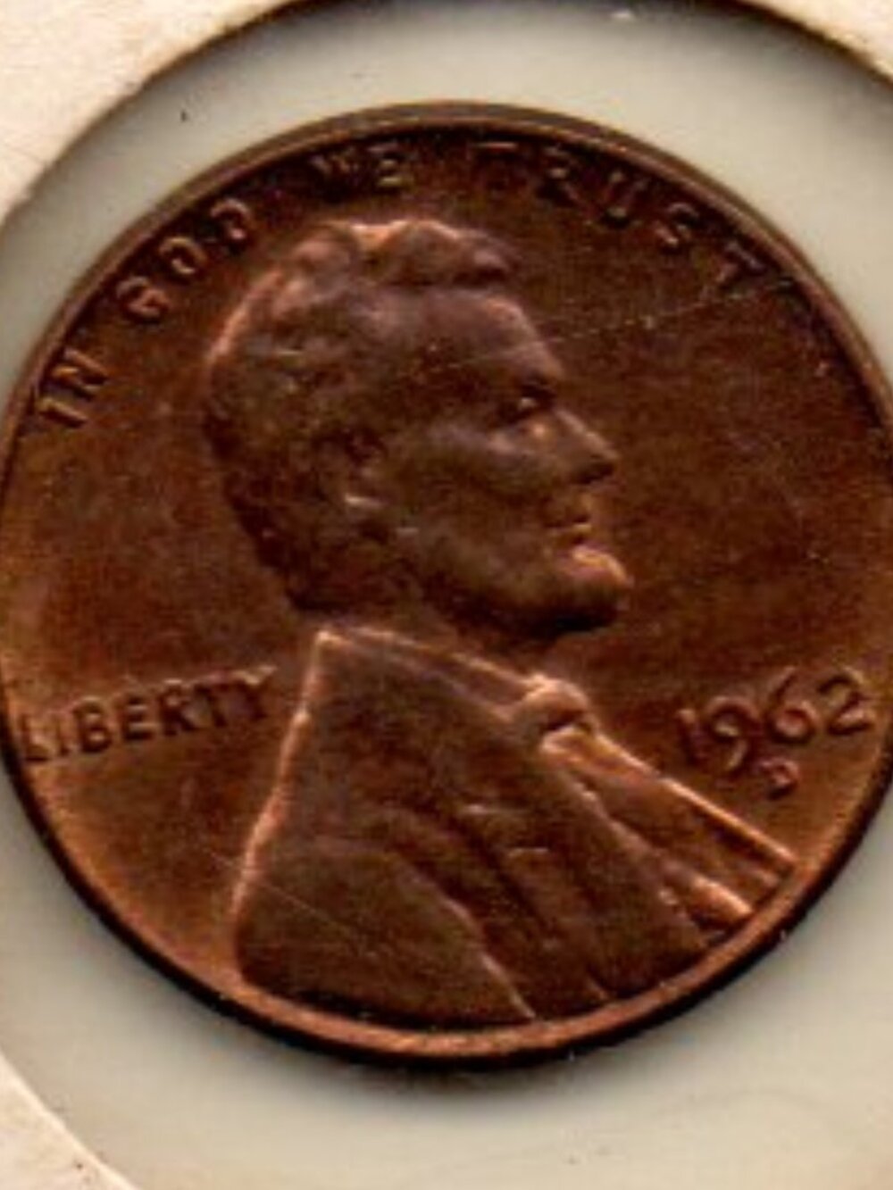 1962 D Lincoln Cent - Estate Coinage - Granny Collection Find